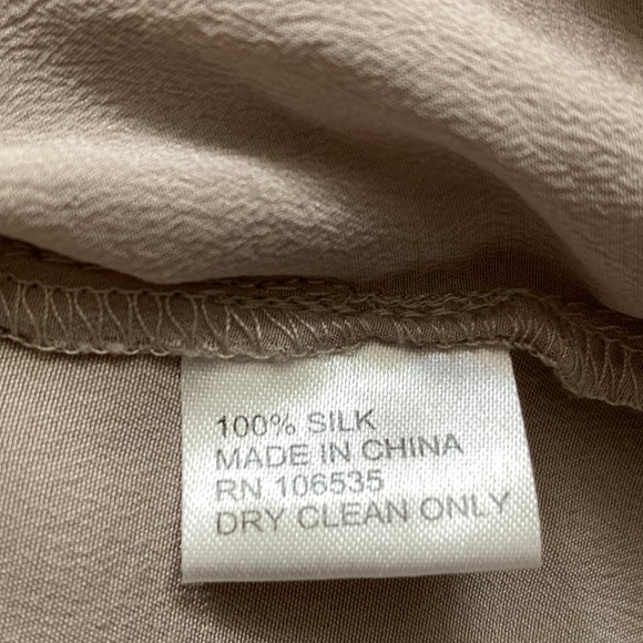 Madison Marcus Front Overlay Knot Silk Dress - Picture 12 of 12